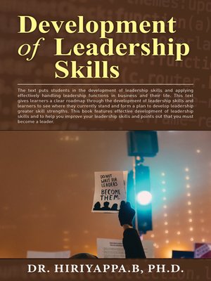 cover image of Development of Leadership Skills